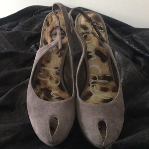Sam Edelman Peep Toe Heels